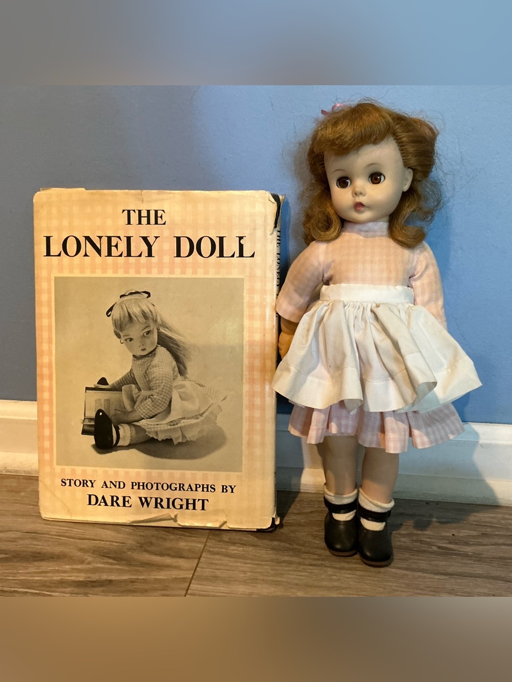 Vintage Rare 1958 Madame Alexander Edith the Lonely Doll / Book & Doll